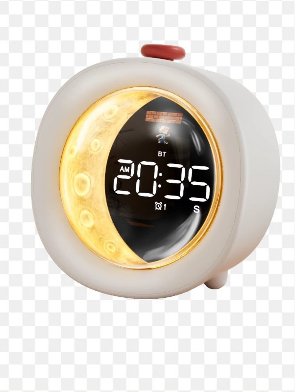 NWT Multifunction Night Light Alarm Clock & Wireless Speaker